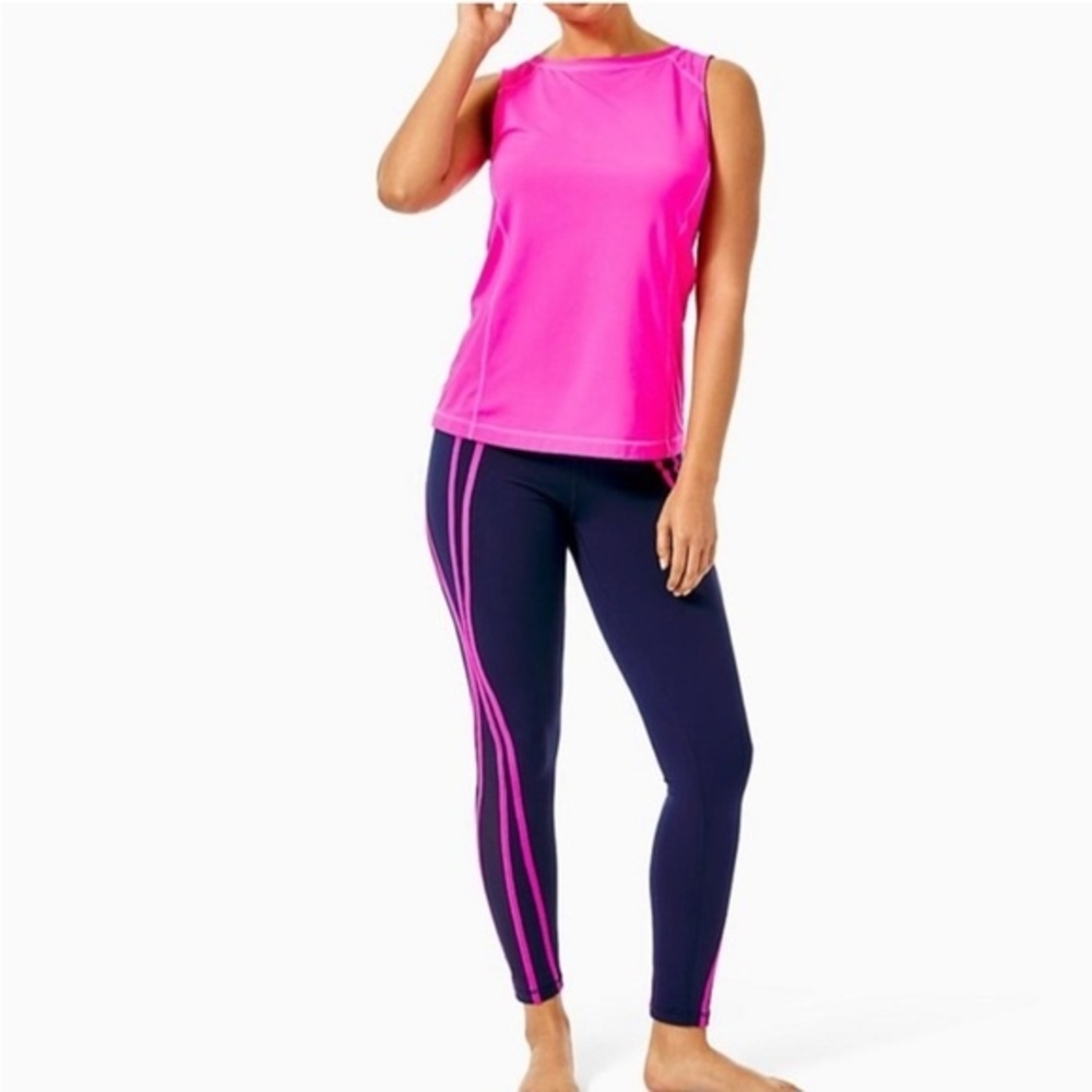 Lilly Pulitzer UPF 50+ Luxletic Weekender High Rise Legging NWT Size XXS Gym